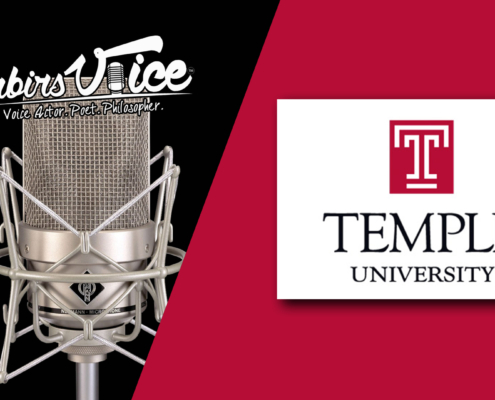 Temple University college voice over video demo from professional actor Kabir Singh